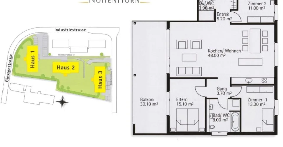 Tolle Wohnung in aktiver Umgebung!