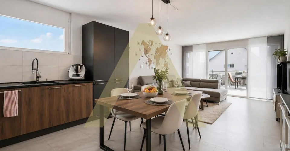 Appartement moderne, convivial et familial avec balcon et jardin – Foto 16 von 24