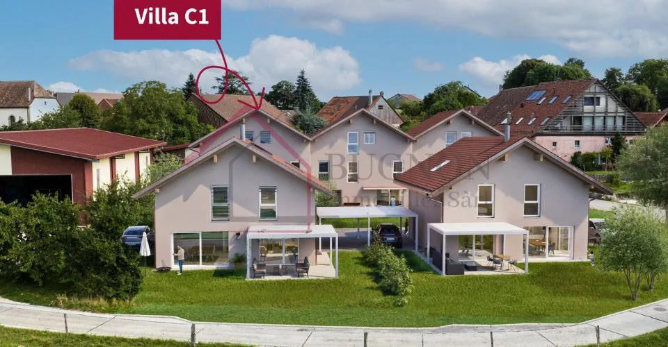 Die Villen von Grand Pré - Reihenhaus mit 4.5 Zimmern - Grundstück C1 – Foto 18 von 18
