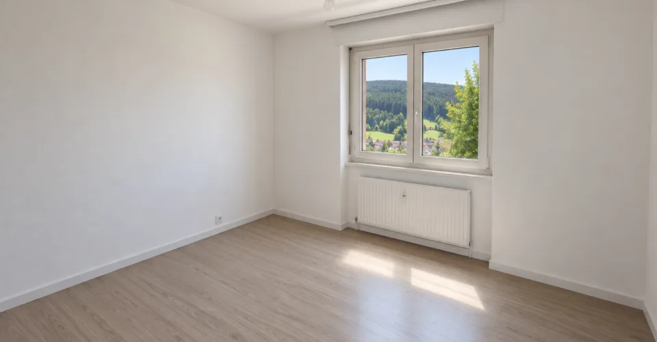 Tramelan, lovely 3.5-room apartment on the 2nd floor with balcony and open view