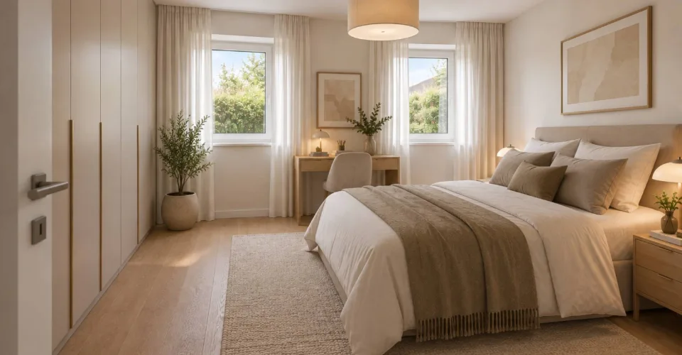 Appartement 2,5 pièces en rez de jardin. Achat sur plan. – photo 5 of 12
