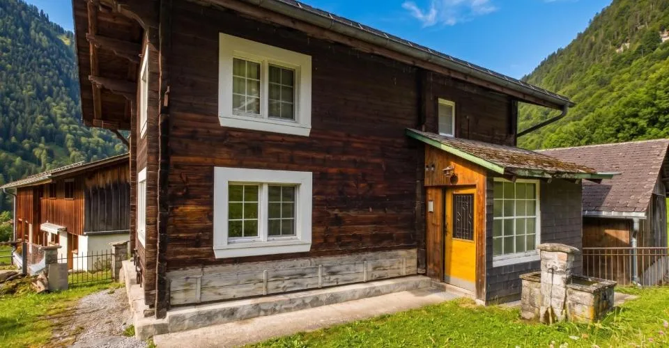 Maison de vacances dans un cadre idyllique avec vue sur les montagnes