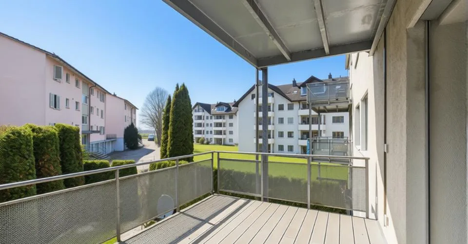 Gemütlicher Schwedenofen und Terrasse mit Garagenbox inklusive