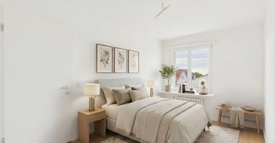 Appartement attique 3.5 pièces lumineux à Stachen - rénové récemment, avec balcon et parking (près du lac de Constance)
