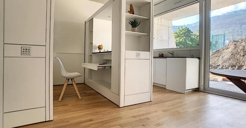 1.0 Appartement chambre Dans Sion – Foto 6 von 6