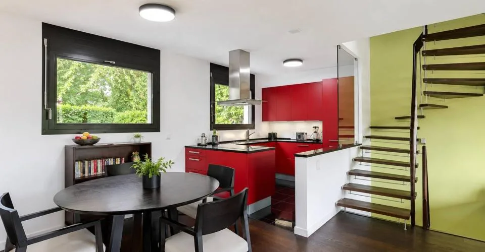 Villa mitoyenne contemporaine avec jardins et vue dégagée à Pully – foto 5 di 24