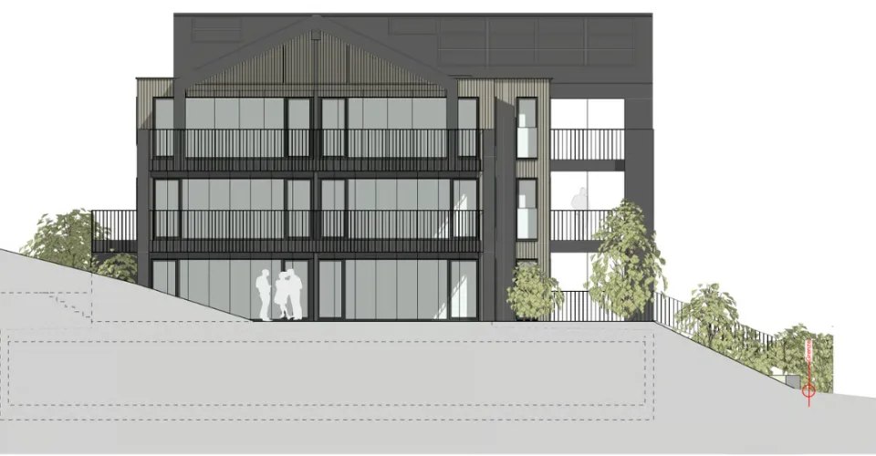 Projet de construction neuve : appartement de 4,5 pièces à l'étage supérieur à Untereggen – photo 17 sur 20