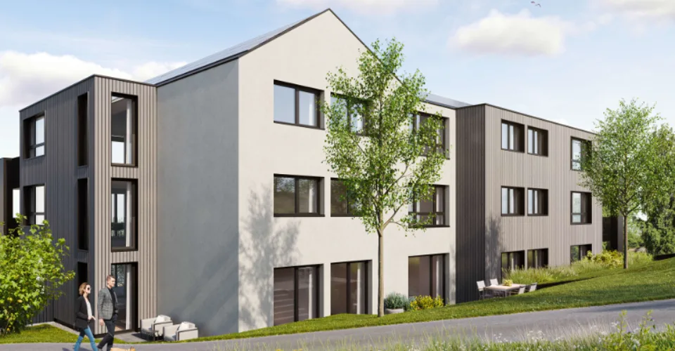 Projet de construction neuve : appartement de 4,5 pièces à l'étage supérieur à Untereggen – photo 12 sur 20