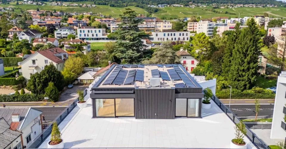 Magnifique attique neuf de 5.5 pièces – Rooftop exclusif à 360° – Foto 11 von 23