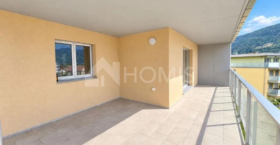 Ardon – Appartement neuf de 3,5 pièces avec terrasse et vue dégagée
