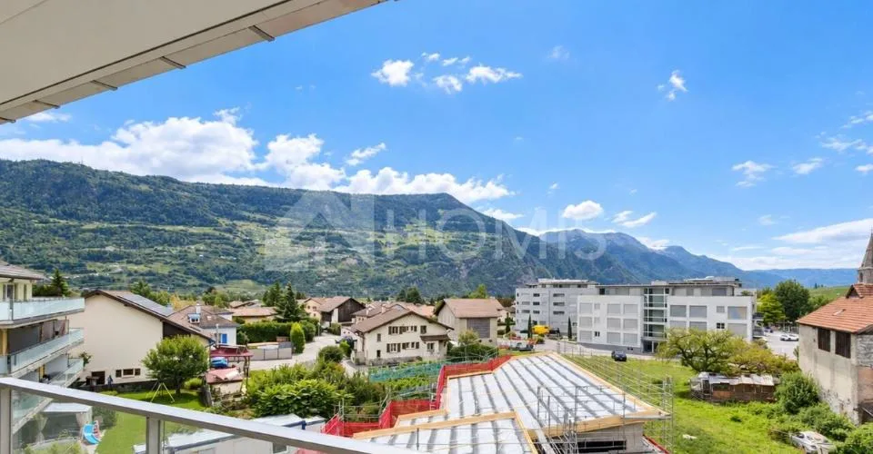 Ardon – Appartement neuf de 3,5 pièces avec terrasse et vue dégagée