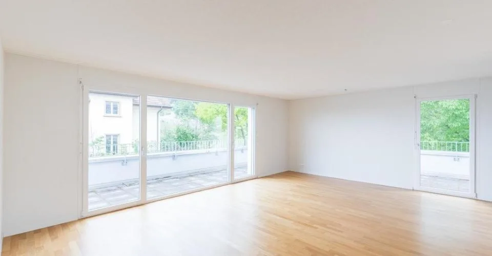 Attic apartment like a picture book