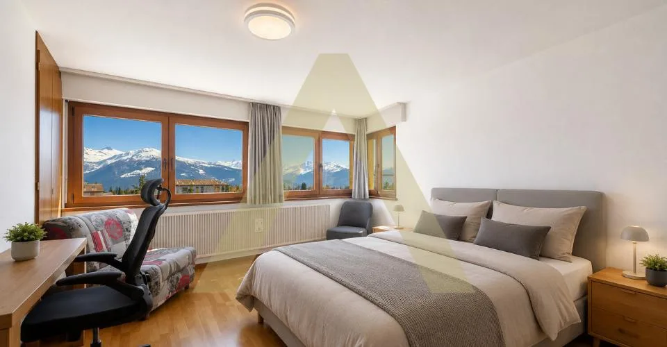 Magnifique Duplex au centre de la station avec vue panoramique – Foto 8 von 13