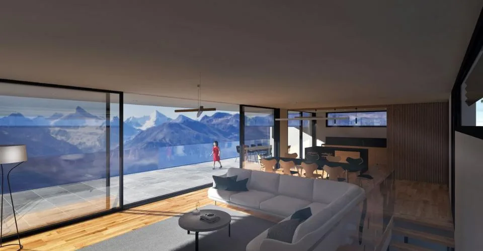 Promotion neuve d'une Villa haut standing de 5.5 pièces à Chermignon d'en haut – Foto 7 von 16