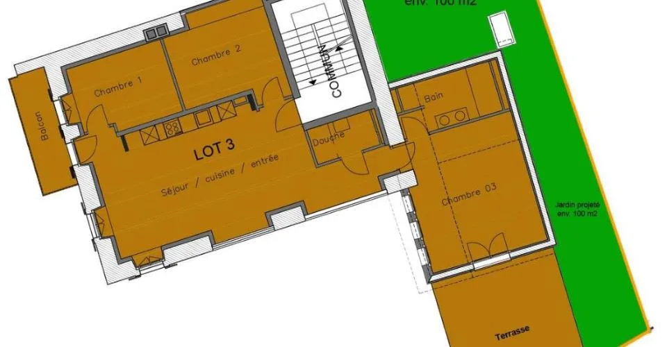 Wohnung 4 Zimmer renoviert mit privatem Garten von 100 m² - Brent (Montreux) – Foto 25 von 26