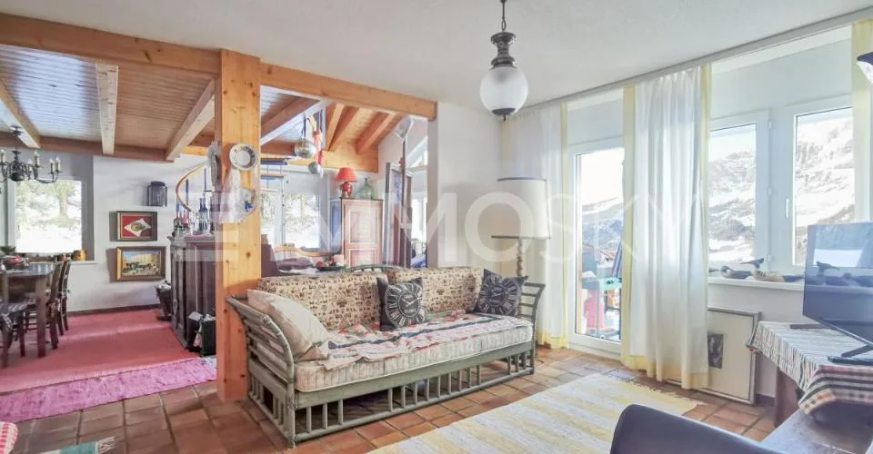 VIRTUAL TOUR Holiday apartment with a view in Leukerbad – photo 12 of 14