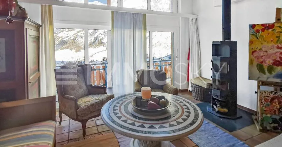 VIRTUAL TOUR Holiday apartment with a view in Leukerbad – photo 13 of 14
