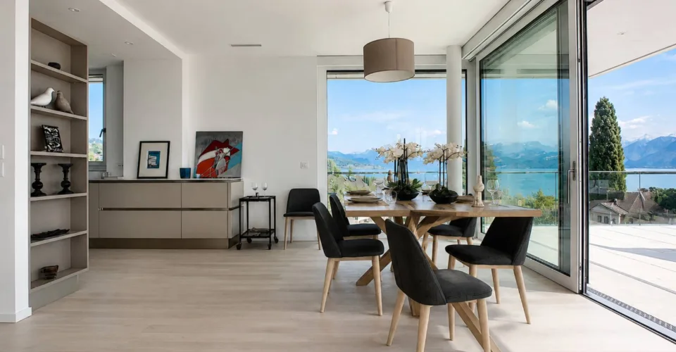 Mansarda contemporanea con vasta terrazza a un attimo dal lago – foto 8 di 13