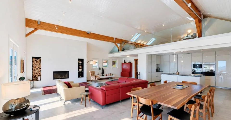 Duplex von hohem Standard mit Blick auf den See und die Alpen – Foto 1 von 22