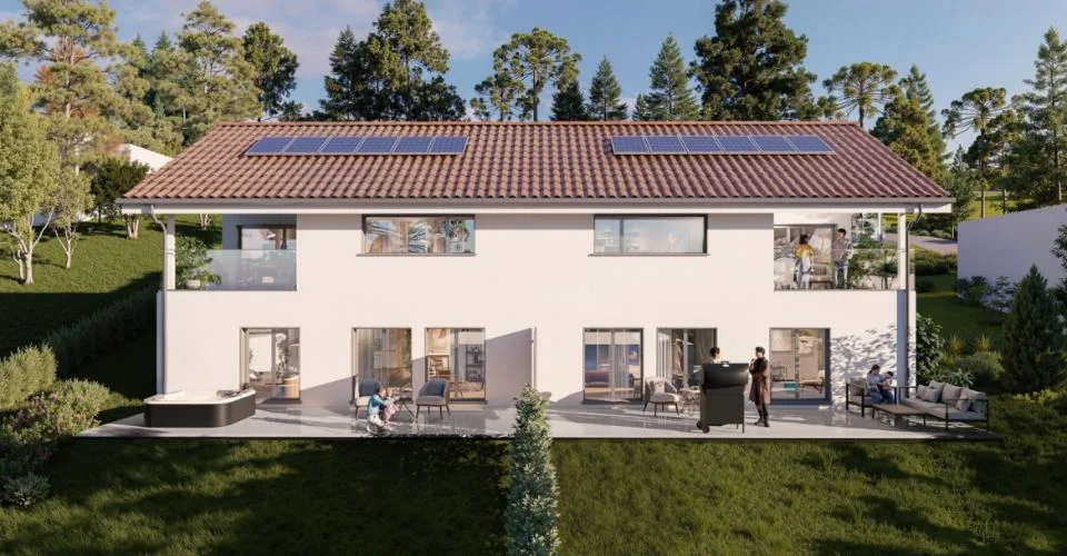 6 CASE NUOVE A VILLARS-BURQUIN CON VISTA PANORAMICA SUL LAGO! – foto 12 di 23