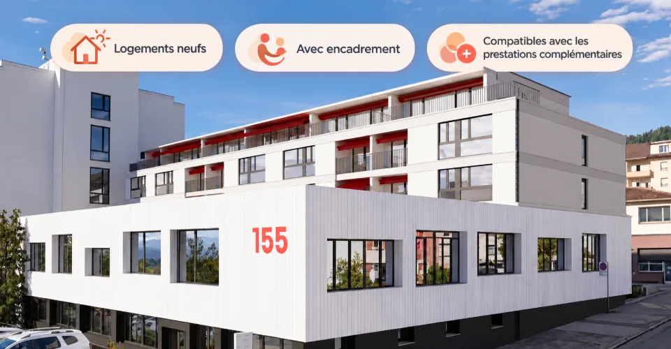 Appartement neuf avec encadrement au coeur de La Chaux-de-Fonds