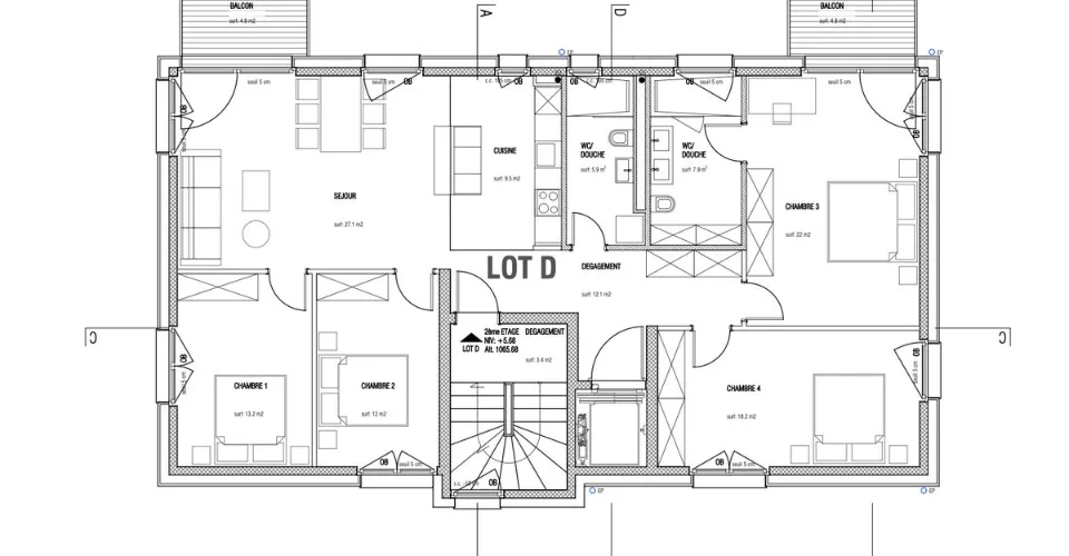 5.5 Zimmer Wohnung in Les Paccots – Foto 11 von 11