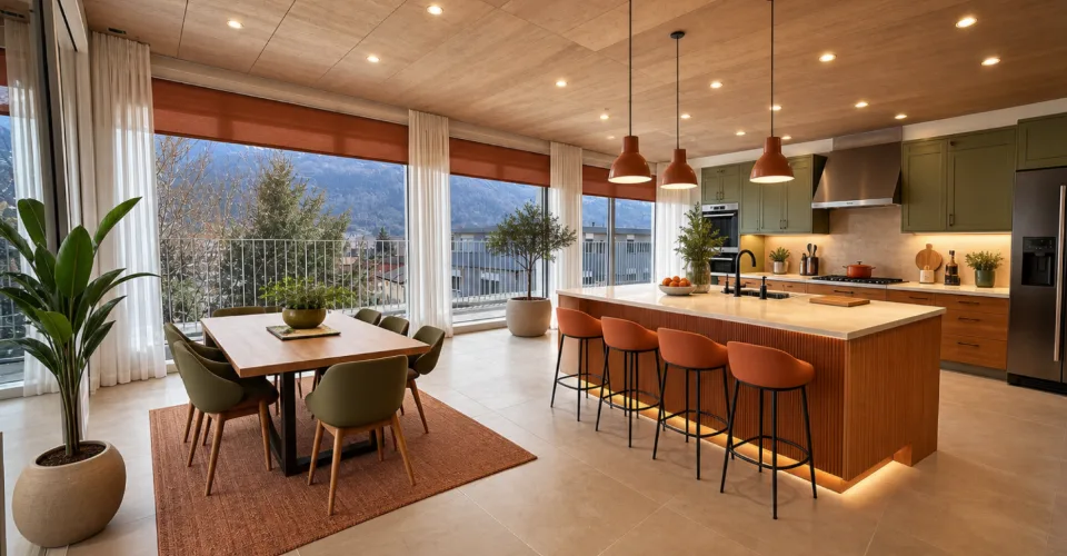 Splendide attique neuf 4 pièces à Conthey – Foto 3 von 10