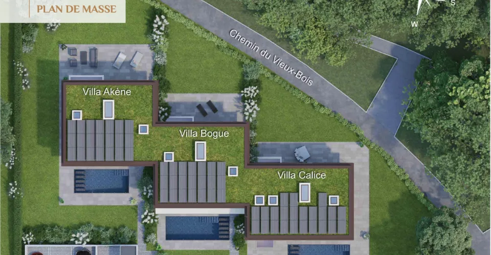 CASTANEA PARC : QUAND LUXE ET SÉRÉNITÉ NE FONT QU'UN ! VILLA AKÈNE – photo 9 sur 12