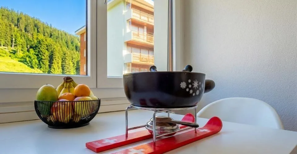 Ski-in, Ski-out-Studio in Crans-Montana - für Skifans und Investoren – Foto 6 von 7