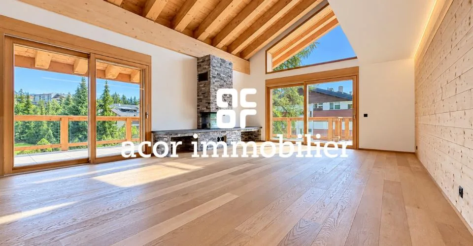 CRANS – DUPLEX NEUF DE 282 M² – RÉSIDENCE PREMIUM AVEC SPA & WELLNESS – Foto 5 von 13