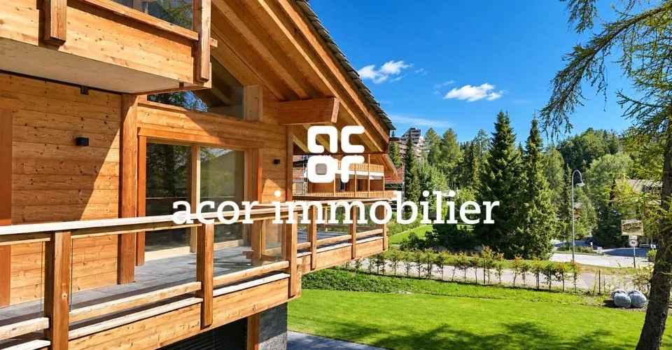 CRANS – DUPLEX NEUF DE 282 M² – RÉSIDENCE PREMIUM AVEC SPA & WELLNESS – Foto 3 von 13
