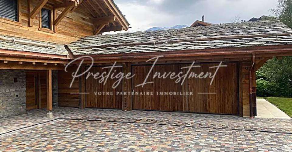 Magnifique Chalet Prestige: le golf en voisin, les Alpes en horizon. – photo 3 of 13