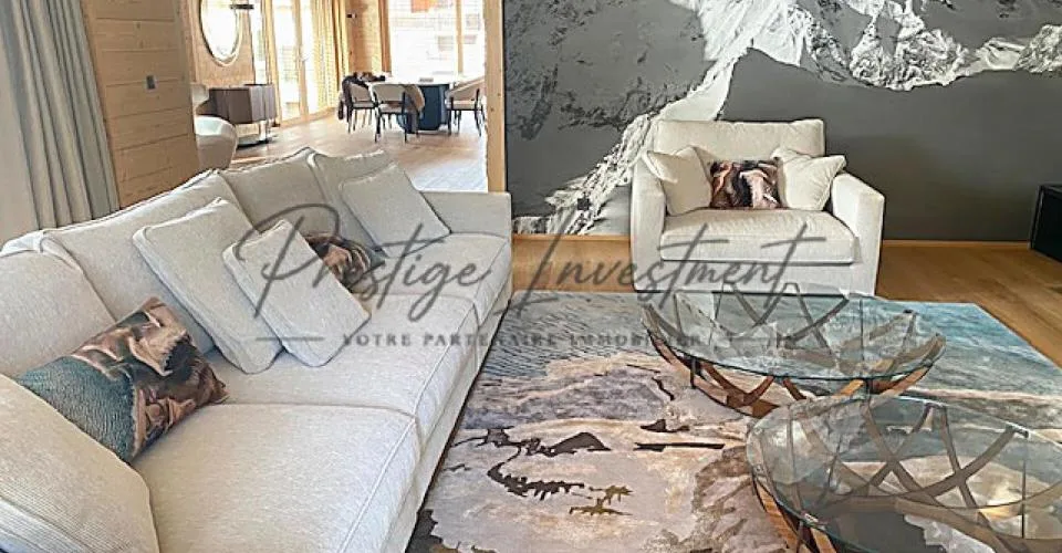 Magnifique Chalet Prestige: le golf en voisin, les Alpes en horizon. – photo 10 of 13