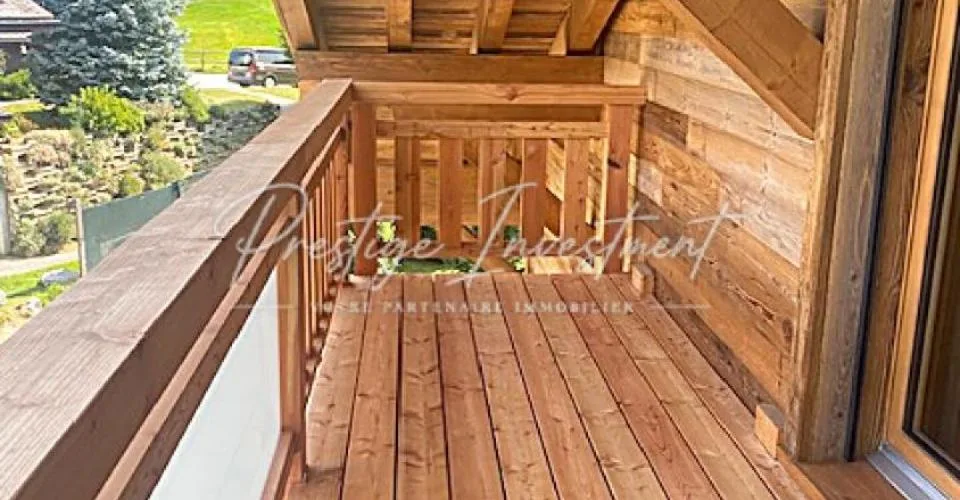 Magnifique Chalet Prestige: le golf en voisin, les Alpes en horizon. – photo 8 of 13