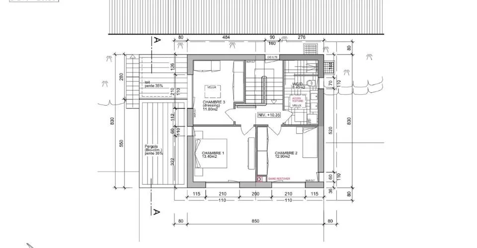 Magnifique terrain à bâtir avec permis de construire pour un chalet – foto 8 di 8