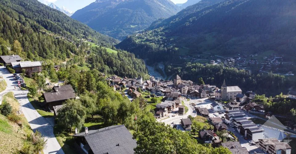 Splendide terrain à bâtir sur les hauteurs de Vissoie – Foto 6 von 6