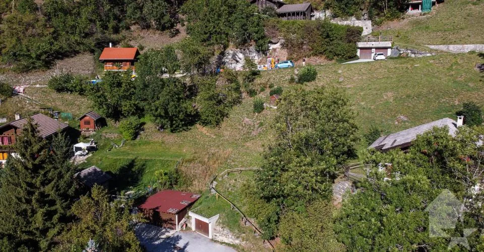 Splendide terrain à bâtir sur les hauteurs de Vissoie – Foto 2 von 6