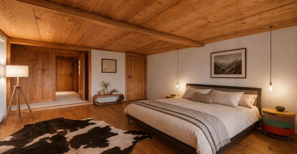 Weites grüerisches Wohnhaus, das Authentizität und Modernität verbindet – Foto 6 von 24