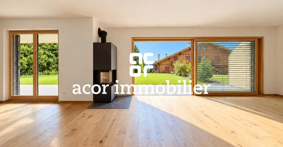 CRANS-MONTANA - 4,5 PIÈCES NEUF DE 223 M² - IMMENSE TERRASSE & JARDIN – foto 7 di 13