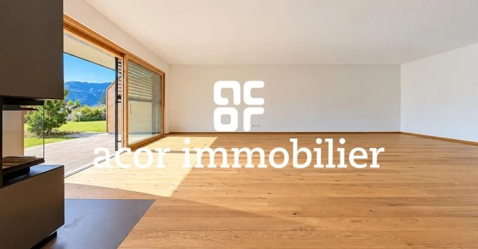 CRANS-MONTANA - 4,5 PIÈCES NEUF DE 223 M² - IMMENSE TERRASSE & JARDIN – foto 9 di 13