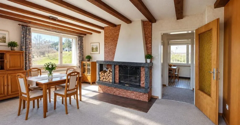 Casa indipendente composta da due appartamenti con grande giardino e due garage – foto 6 di 13