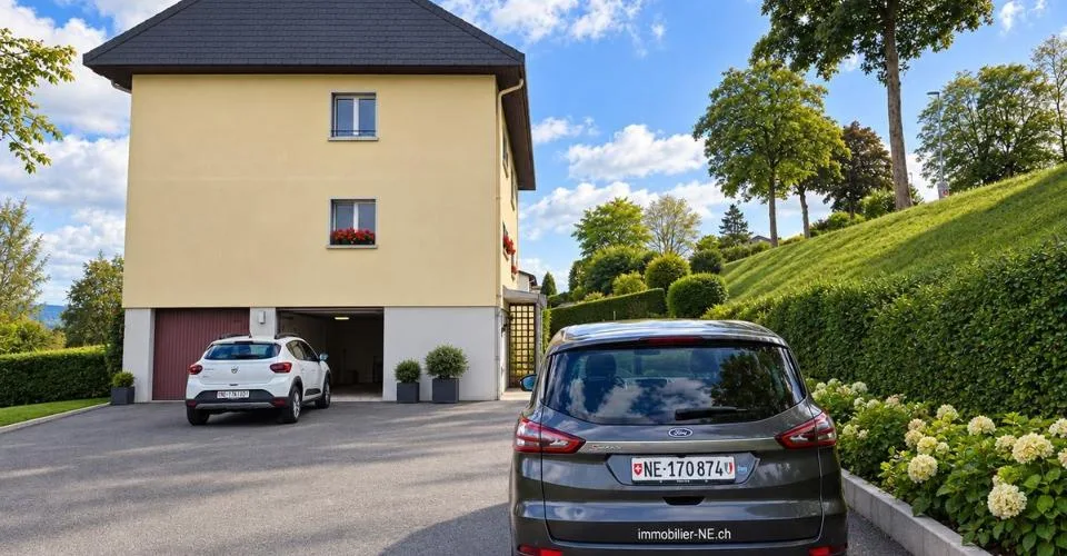 Casa indipendente composta da due appartamenti con grande giardino e due garage – foto 2 di 13