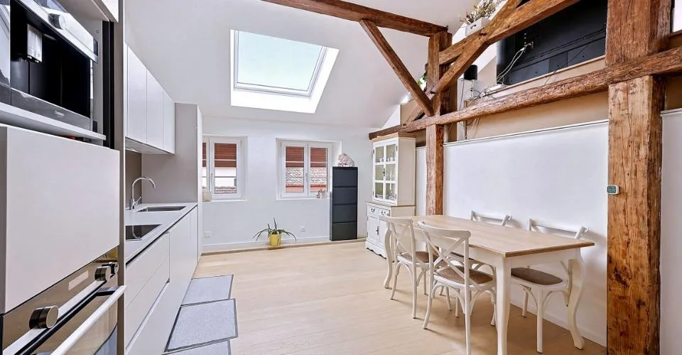 Triplex rénové dans une bâtisse de 1865, à 10 min de Morges – foto 4 di 26