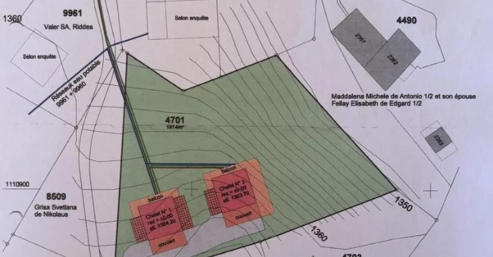 Grande Parcelle prête à accueillir votre futur chalet à La Tzoumaz – foto 6 di 6