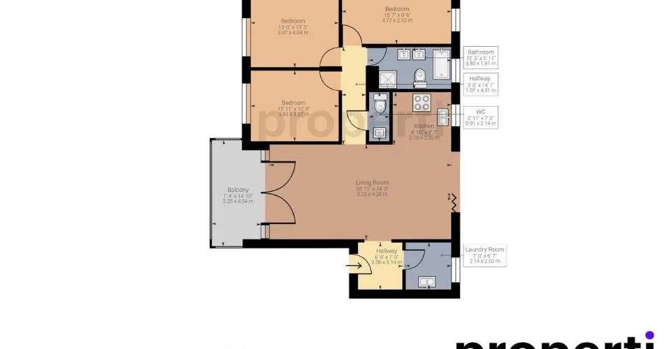 *Reserviert* Lichtdurchfluteter Wohntraum mit viel Platz, schönem Balkon und zahlreichen Extras – Foto 17 von 18