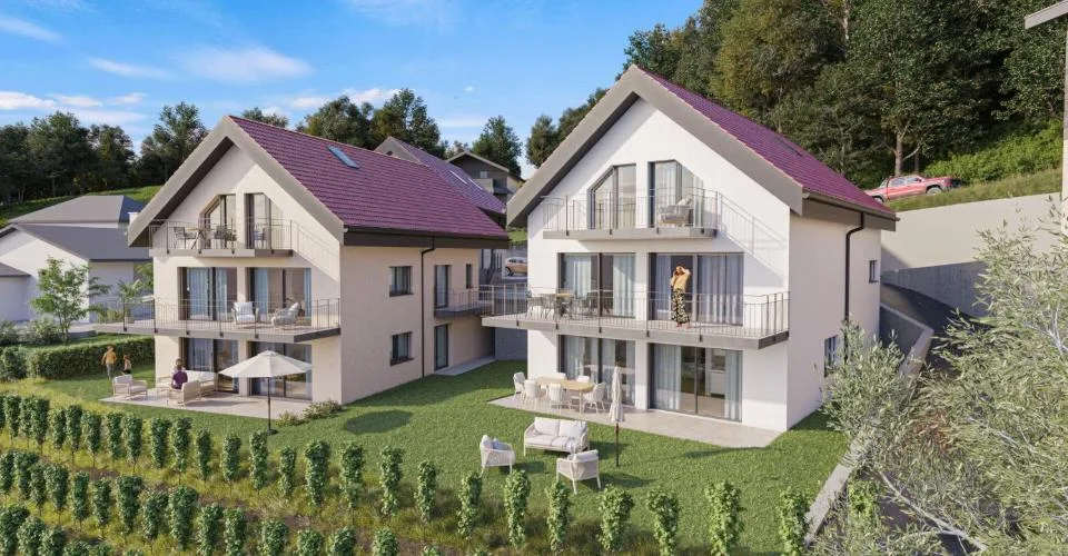 Mehr als 4 Wohnungen! Neue Wohnungen im Herzen von Ollon – Foto 12 von 13
