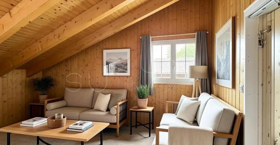 Un chalet, un espace boisé privatif, un style de vie – Prafirmin, Savièse – photo 6 sur 13