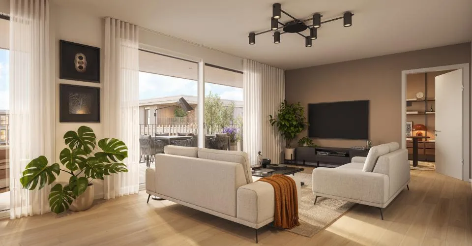 Appartements de 5 pièces NEUF au coeur d'un parc paysager – Foto 3 von 9