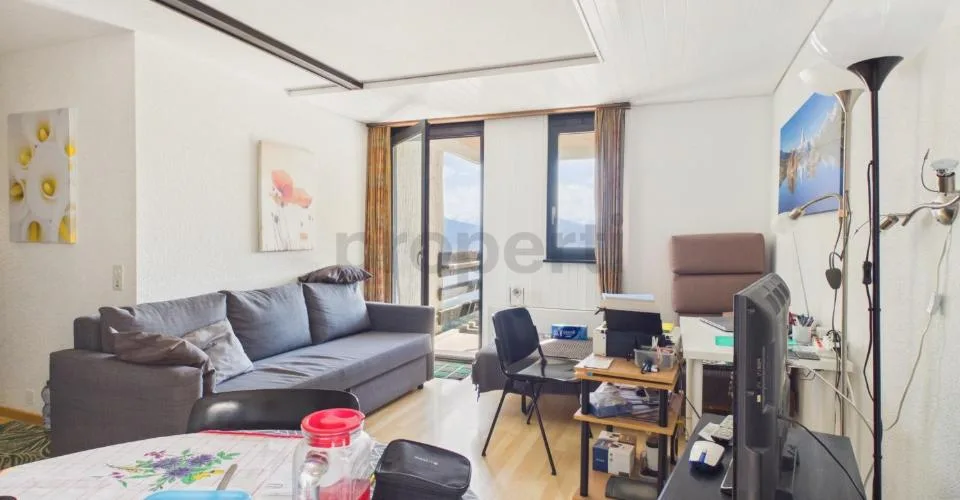 Magnifique 2,5 pièces avec balcon à Aminona, Crans Montana – Foto 10 von 25