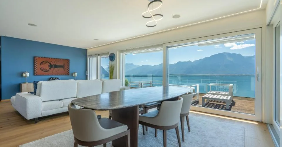 4.5 Zimmer Attikawohnung in Montreux – Foto 19 von 24